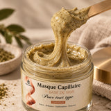 Masque Capillaire Régénérant au Sidr Veloria - texture avec spatule