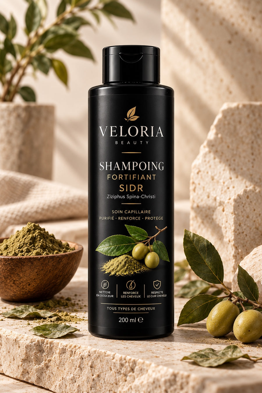Shampooing Fortifiant au Sidr